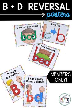These phonics posters are a game changer for letter reversals! They are perfect for pre-k, kindergarten AND first grade. #phonics #learningtoread #classroomposters